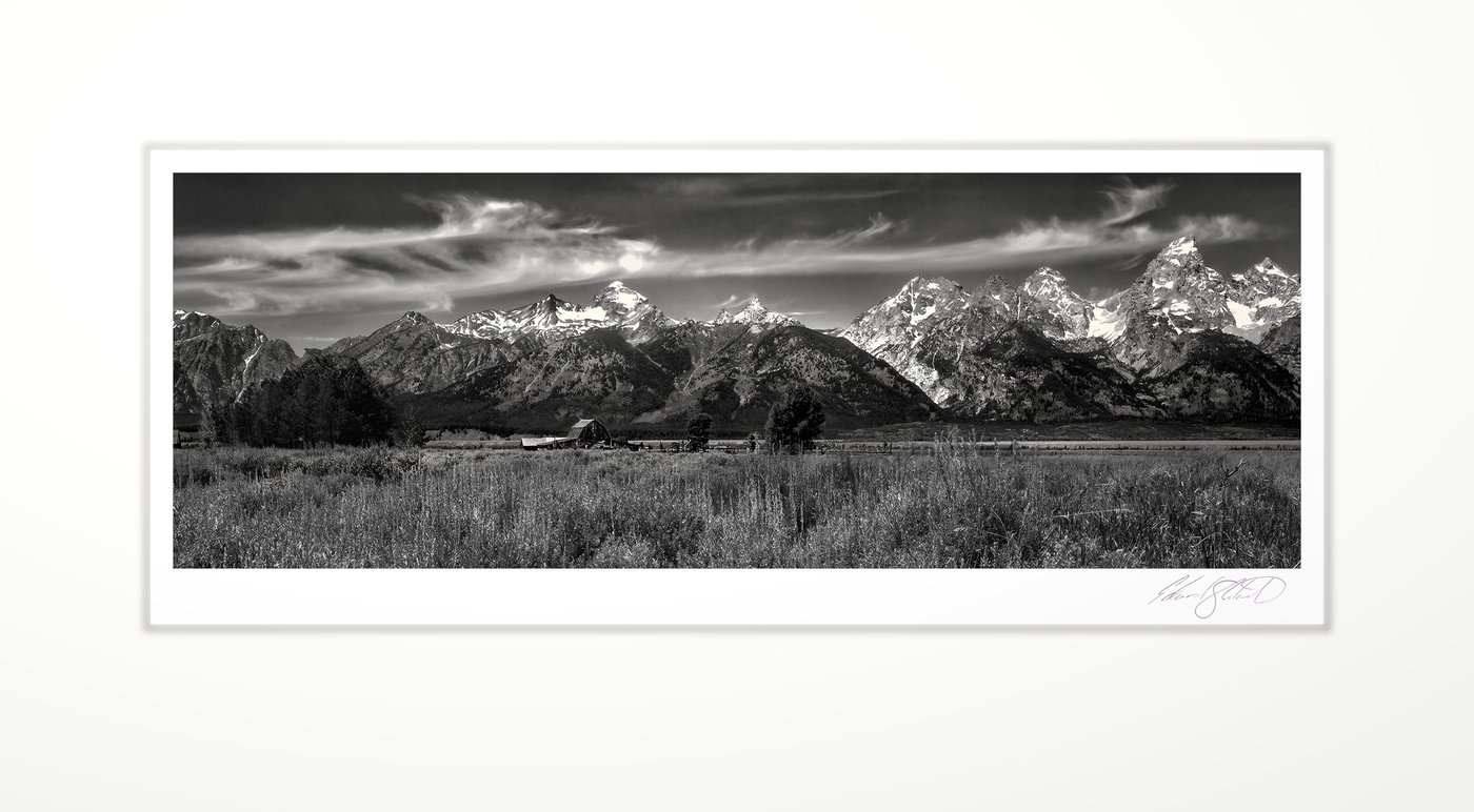 The Grand Teton range. Jackson, Wyoming -July 2006